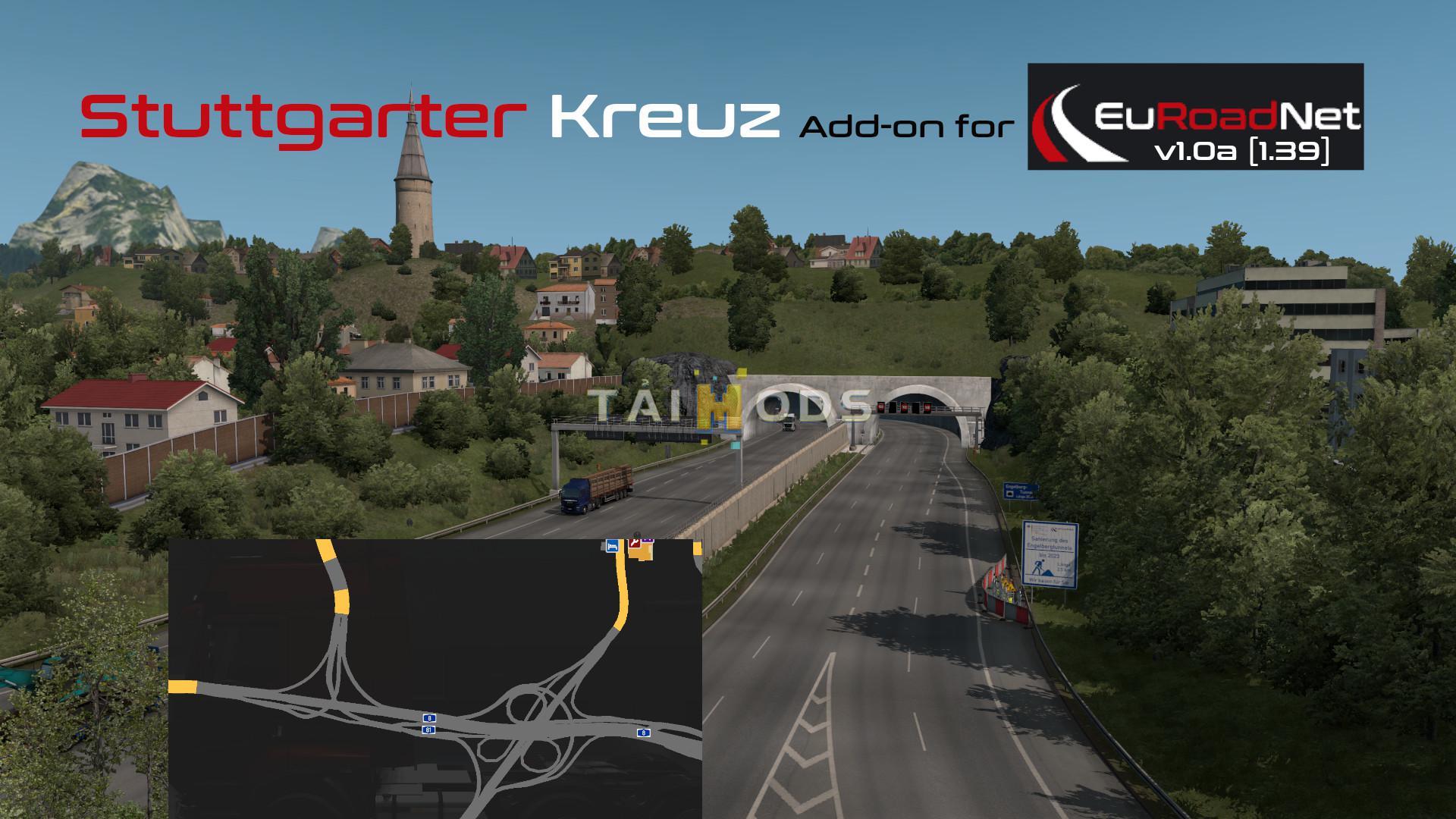 ETS2 - Stuttgarter Kreuz Add-on for EuRoadNet V1.0A (1.39.x) (1.39.x) ETS2 - Stuttgarter Kreuz Add-on for EuRoadNet V1.0A (1.39.x) (1.39.x)