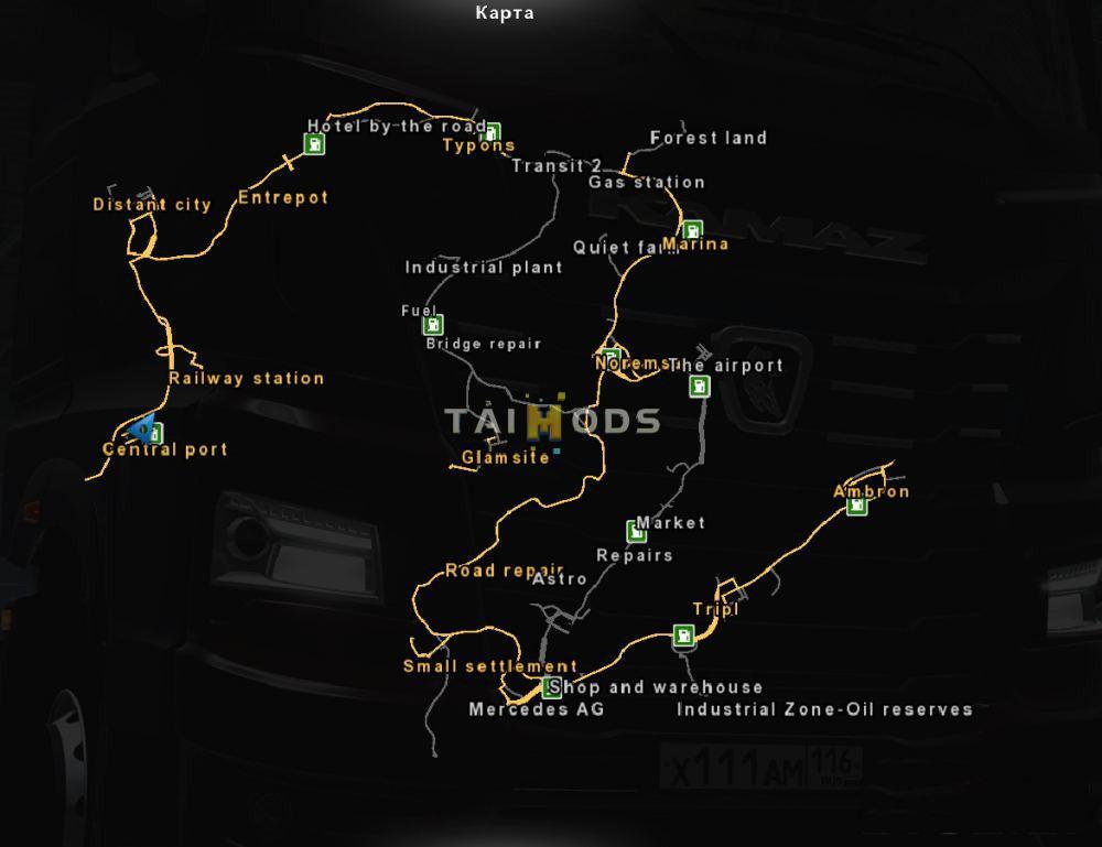 ETS2 - Island in The Atlantic Map (1.39.x) (1.39.x) ETS2 - Island in The Atlantic Map (1.39.x) (1.39.x)
