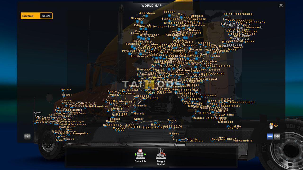 ETS2 - TSM Map (1.38.x) (1.38.x) ETS2 - TSM Map (1.38.x) (1.38.x)