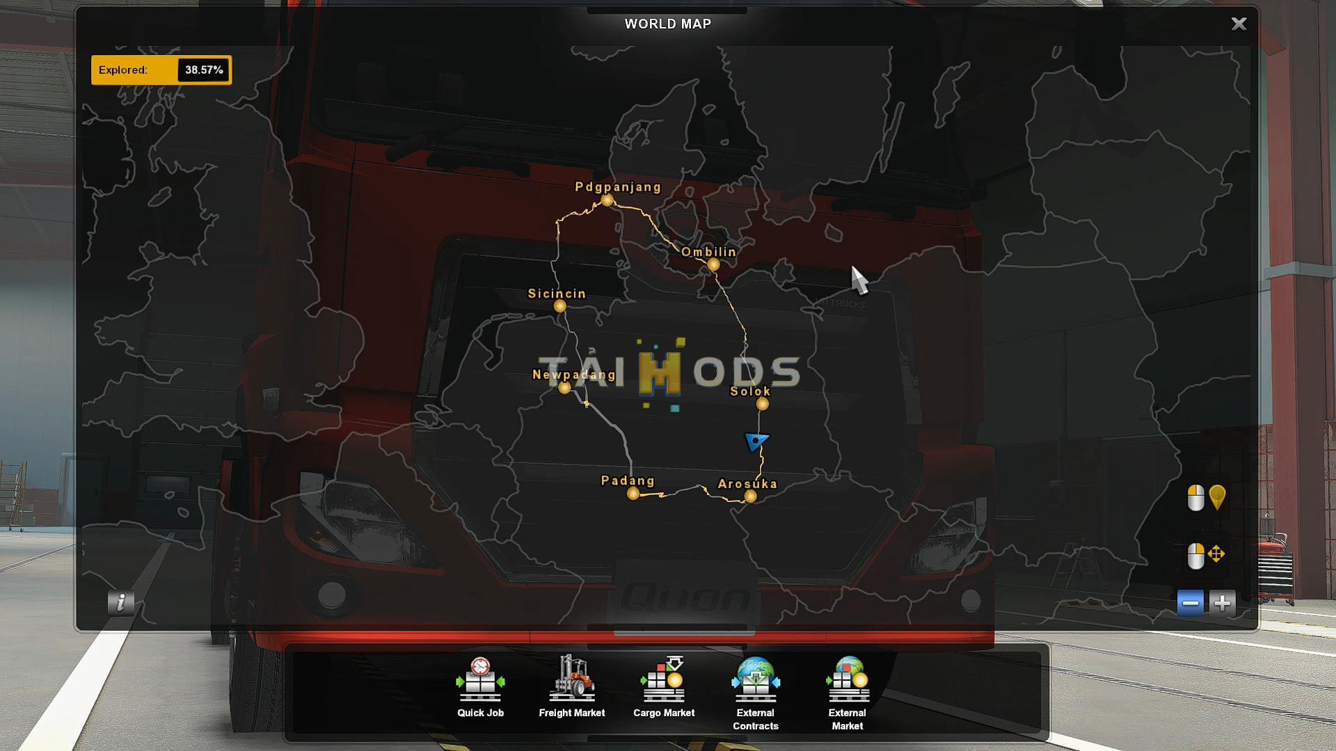 ETS2 - Sitinjau Lauik Map Rework (1.32 - 1.38) (1.38.x) ETS2 - Sitinjau Lauik Map Rework (1.32 - 1.38) (1.38.x)