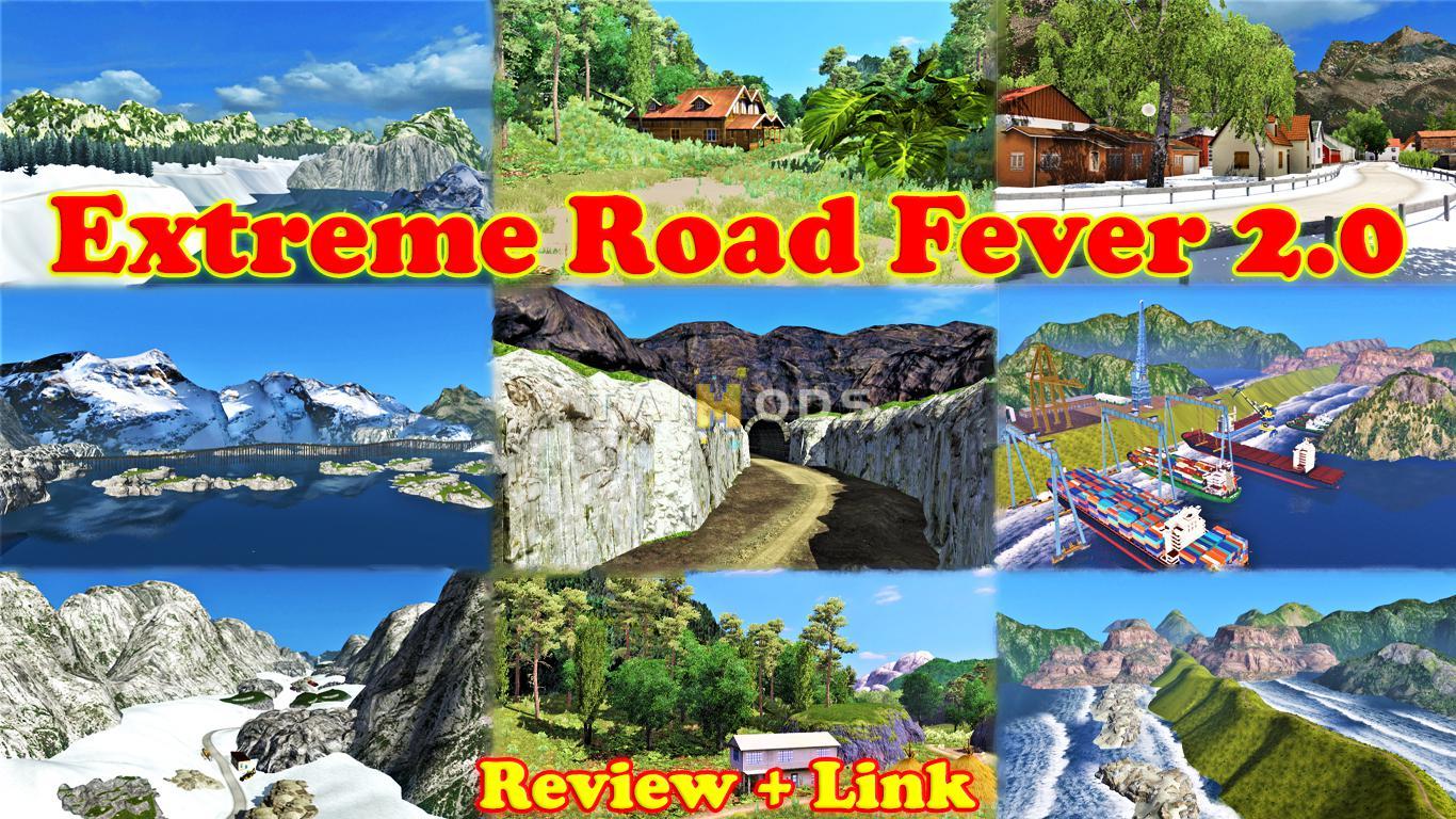 ETS2 - Extreme Road Fever V2 ERF Map (1.36 - 1.37) (1.37.x) ETS2 - Extreme Road Fever V2 ERF Map (1.36 - 1.37) (1.37.x)