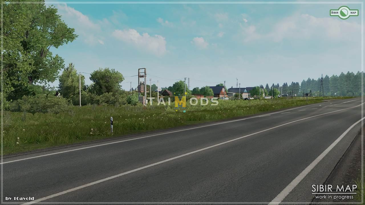 ETS2 - Sibir Map Reworked (1.31 - 1.37) (1.37.x) ETS2 - Sibir Map Reworked (1.31 - 1.37) (1.37.x)