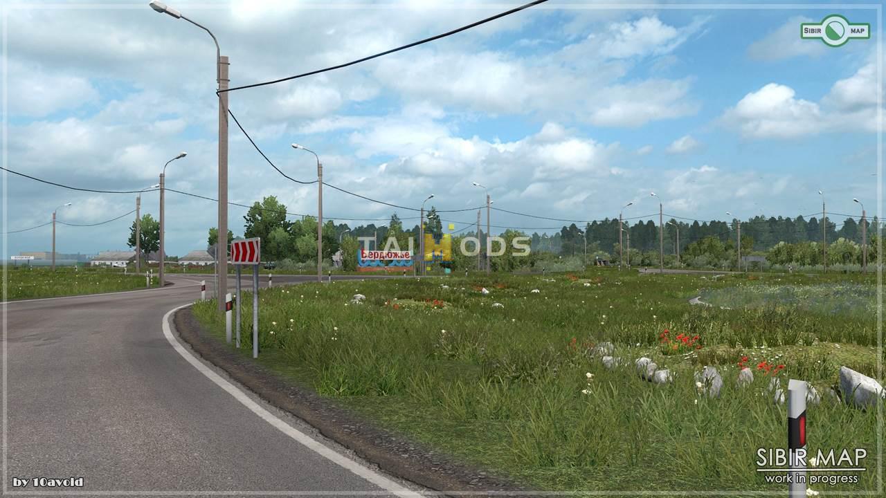 ETS2 - Sibir Map Reworked (1.31 - 1.37) (1.37.x) ETS2 - Sibir Map Reworked (1.31 - 1.37) (1.37.x)