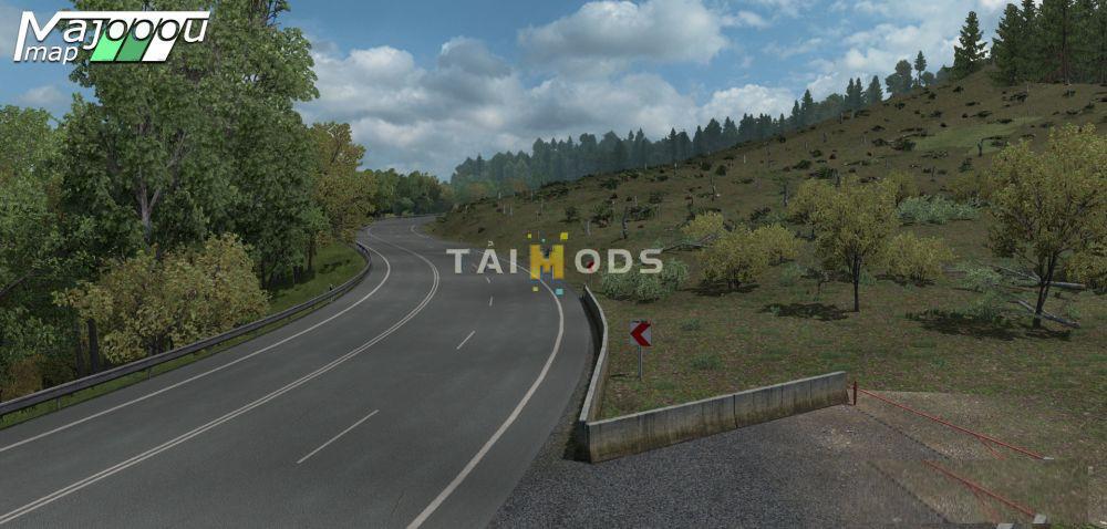 ETS2 - Majooou Map Demo (1.37.x) (1.37.x) ETS2 - Majooou Map Demo (1.37.x) (1.37.x)
