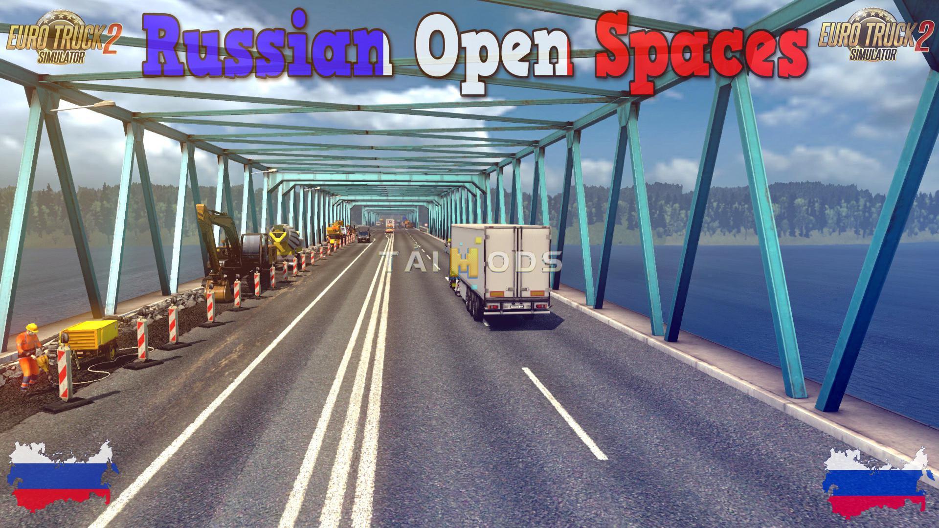 ETS2 - Russian Open Spaces Map V7.5 (1.35.X) (1.35.x) ETS2 - Russian Open Spaces Map V7.5 (1.35.X) (1.35.x)