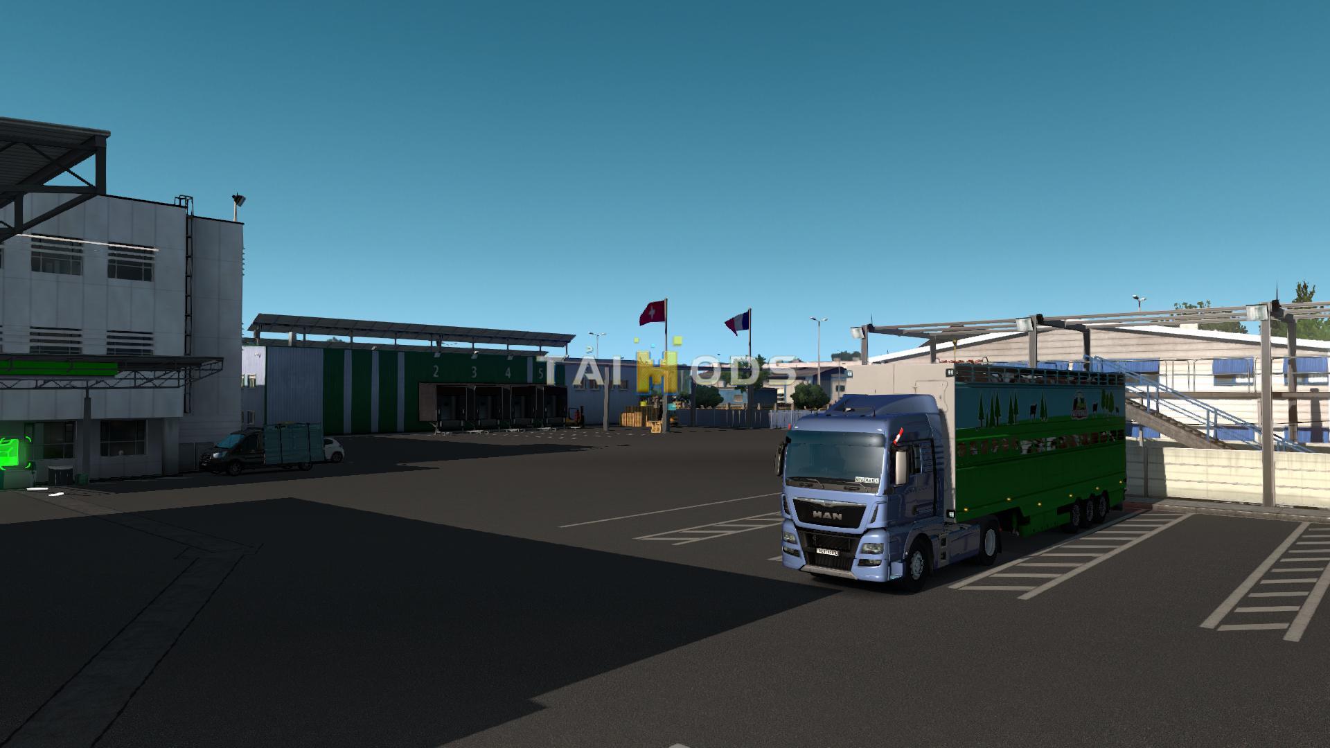ETS2 - Warehouse Clermont-Ferrand V1.0 (1.35.X) (1.35.x) ETS2 - Warehouse Clermont-Ferrand V1.0 (1.35.X) (1.35.x)