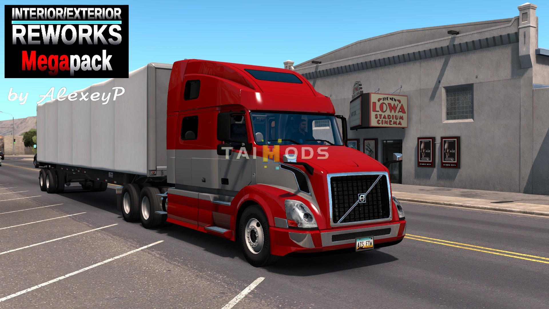 ATS - Interior/Exterior Reworks MegaPack V1.7.2 (1.35.X) (1.35.x) ATS - Interior/Exterior Reworks MegaPack V1.7.2 (1.35.X) (1.35.x)
