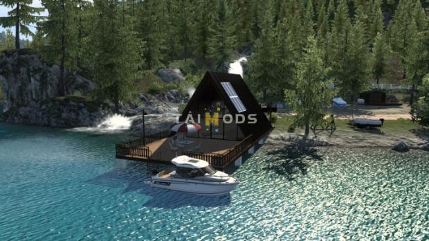 ATS - Lake Cabin (A-Frame) (1.48.x) ATS - Lake Cabin (A-Frame) (1.48.x)