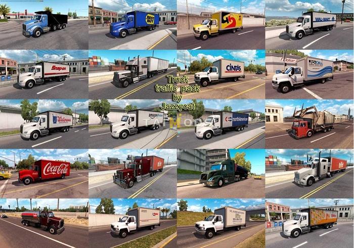 ATS - Truck Traffic Pack V3.5.8 (1.55.x) ATS - Truck Traffic Pack V3.5.8 (1.55.x)
