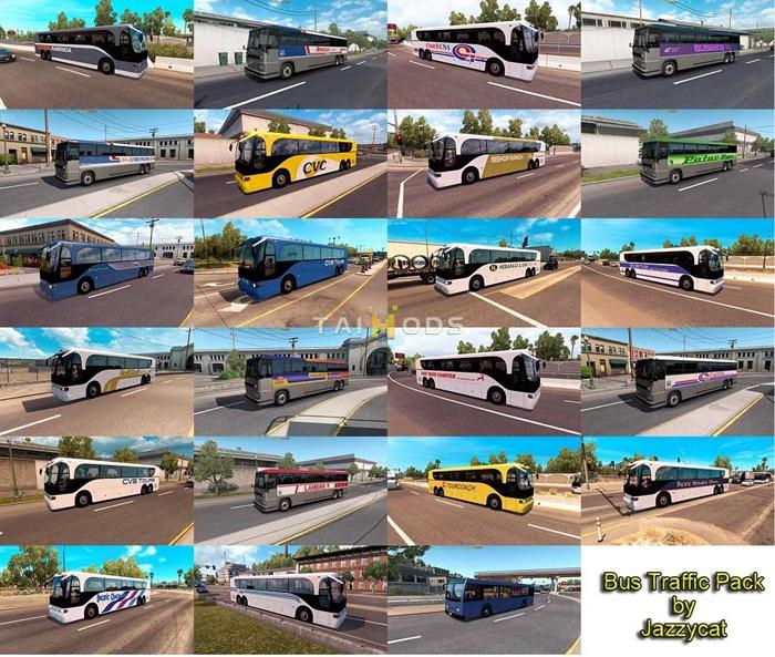 ATS - Bus Traffic Pack V1.4.19 (1.54.x) ATS - Bus Traffic Pack V1.4.19 (1.54.x)