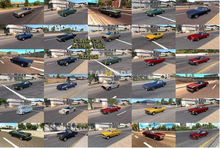 ATS - Classic Cars AI Traffic Pack V9.0.7 (1.54.x) ATS - Classic Cars AI Traffic Pack V9.0.7 (1.54.x)