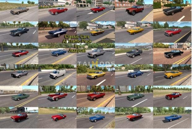 ATS - Classic Cars AI Traffic Pack V9.0.6 (1.53.x) ATS - Classic Cars AI Traffic Pack V9.0.6 (1.53.x)
