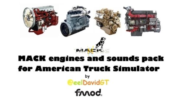 ATS - Mack Engines & Sounds Pack V1.2 (1.48.x) ATS - Mack Engines & Sounds Pack V1.2 (1.48.x)