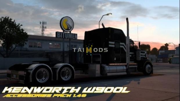 ATS - Kenworth W900L Accessories Pack v1.0 (1.45.x) ATS - Kenworth W900L Accessories Pack v1.0 (1.45.x)
