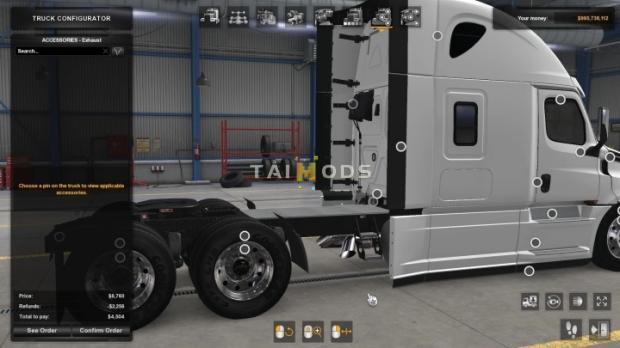 ATS - Freightliner Cascadia Parts Pack (1.43.x) (1.43.x) ATS - Freightliner Cascadia Parts Pack (1.43.x) (1.43.x)