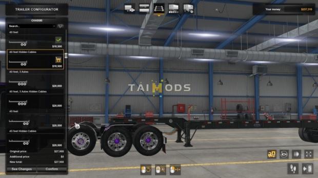 ATS - Undermount Trailer Cables Trailers and Trucks (1.42.x) (1.42.x) ATS - Undermount Trailer Cables Trailers and Trucks (1.42.x) (1.42.x)