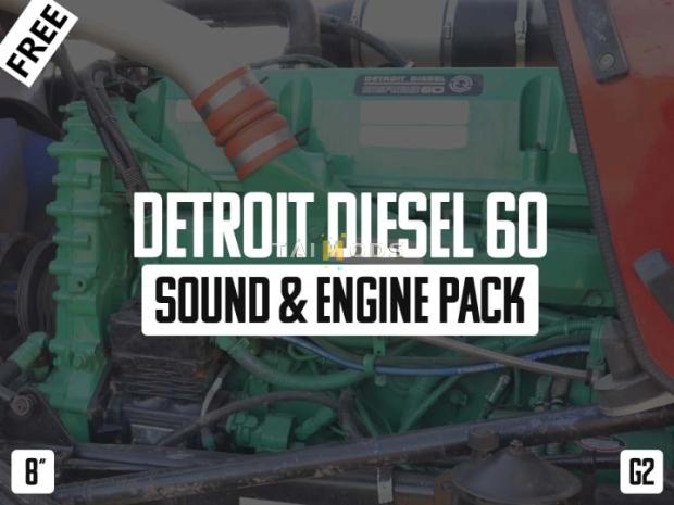 ATS - Detroit D60 Sound and Engine V1.0 (1.46.x) ATS - Detroit D60 Sound and Engine V1.0 (1.46.x)