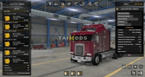 ATS - Caterpillar 3408 V8 Series Engines Pack (1.45.x) ATS - Caterpillar 3408 V8 Series Engines Pack (1.45.x)