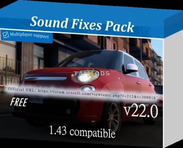 ATS - Sound Fixes Pack V22.0 (1.43.x) (1.43.x) ATS - Sound Fixes Pack V22.0 (1.43.x) (1.43.x)