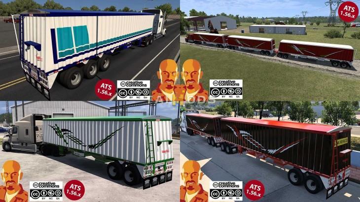 ATS - Banens Grain Hopper Trailer V1.0 (1.56.x) ATS - Banens Grain Hopper Trailer V1.0 (1.56.x)