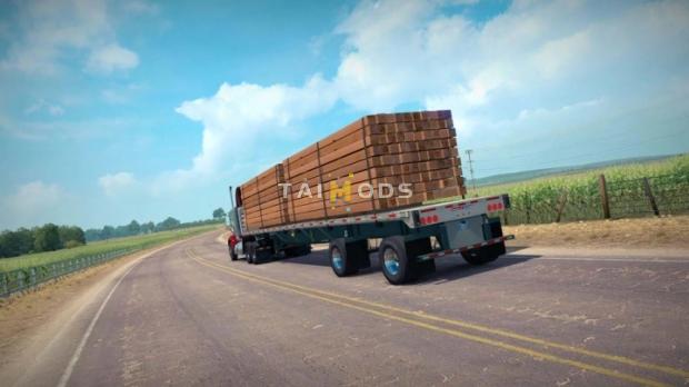 ATS - Doepker Flatbed Trailer (1.49.x) ATS - Doepker Flatbed Trailer (1.49.x)