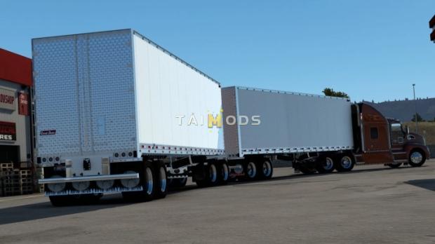 ATS - Great Dane Trailer Single-Double (Full) V1.1 (1.45.x) ATS - Great Dane Trailer Single-Double (Full) V1.1 (1.45.x)