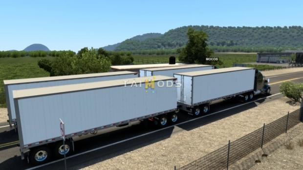 ATS - Great Dane Trailer Single-Double (Full) V1.1 (1.45.x) ATS - Great Dane Trailer Single-Double (Full) V1.1 (1.45.x)