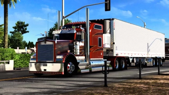 ATS - Custom Kenworth W900b V1.53 (1.53.x) ATS - Custom Kenworth W900b V1.53 (1.53.x)