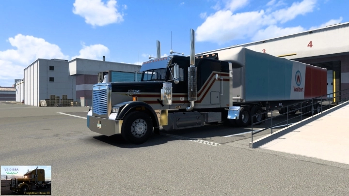 ATS - Freightliner Classic XL (BSA Public) (1.53.x) ATS - Freightliner Classic XL (BSA Public) (1.53.x)