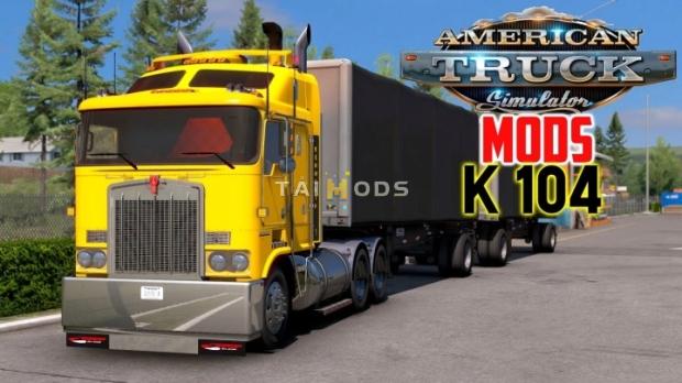 ATS - Kenworth K104B Truck V3.2 (1.49.x) ATS - Kenworth K104B Truck V3.2 (1.49.x)