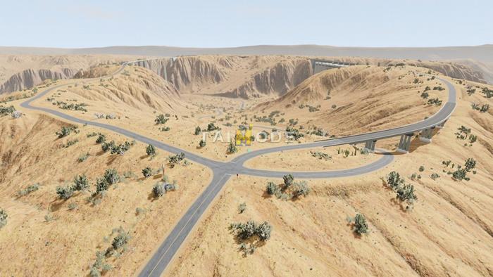 BeamNG - Axle Valley Map (0.34) BeamNG - Axle Valley Map (0.34)
