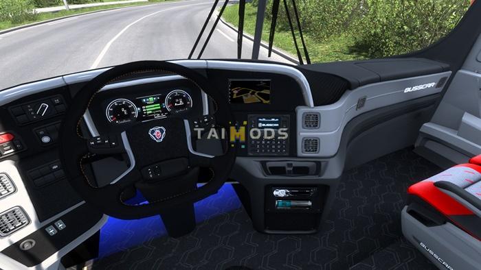 ETS2 - Busscar Panoramico NB1 DD 8x4 Volvo (1.53.x) ETS2 - Busscar Panoramico NB1 DD 8x4 Volvo (1.53.x)