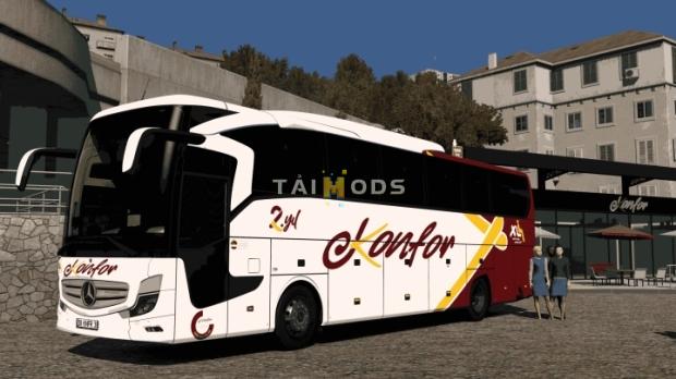 ETS2 - Mercedes-Benz Travego 15 SHD Euro 6 Konfor Turizm Skinpack V2.0 (1.49.x) ETS2 - Mercedes-Benz Travego 15 SHD Euro 6 Konfor Turizm Skinpack V2.0 (1.49.x)