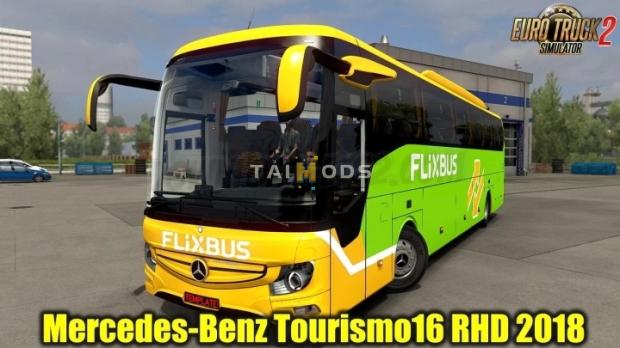 ETS2 - Mercedes-Benz Tourismo 16RHD 2018 V1.4 (1.49.x) ETS2 - Mercedes-Benz Tourismo 16RHD 2018 V1.4 (1.49.x)