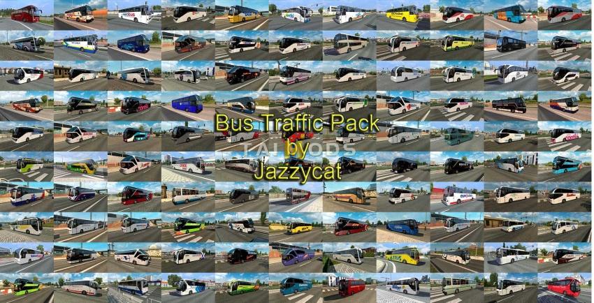 ETS2 - Bus Traffic Pack V18.1.10 (1.57.x) ETS2 - Bus Traffic Pack V18.1.10 (1.57.x)