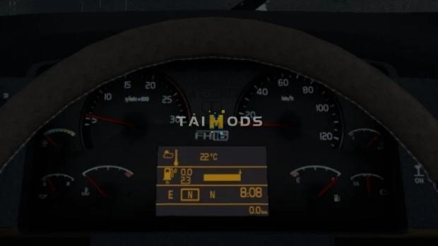 ETS2 - Volvo FH16 2009 Realistic Dashboard Computer - Orange on Black (1.42.x) (1.42.x) ETS2 - Volvo FH16 2009 Realistic Dashboard Computer - Orange on Black (1.42.x) (1.42.x)