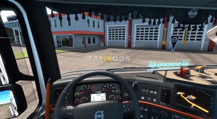 ETS2 - Volvo FH 2009 interior V1.5 (1.39.x) (1.39.x) ETS2 - Volvo FH 2009 interior V1.5 (1.39.x) (1.39.x)