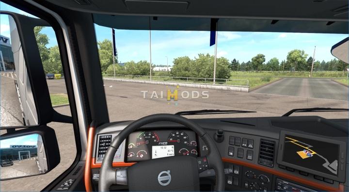 ETS2 - Volvo FH 2009 interior V1.5 (1.39.x) (1.39.x) ETS2 - Volvo FH 2009 interior V1.5 (1.39.x) (1.39.x)