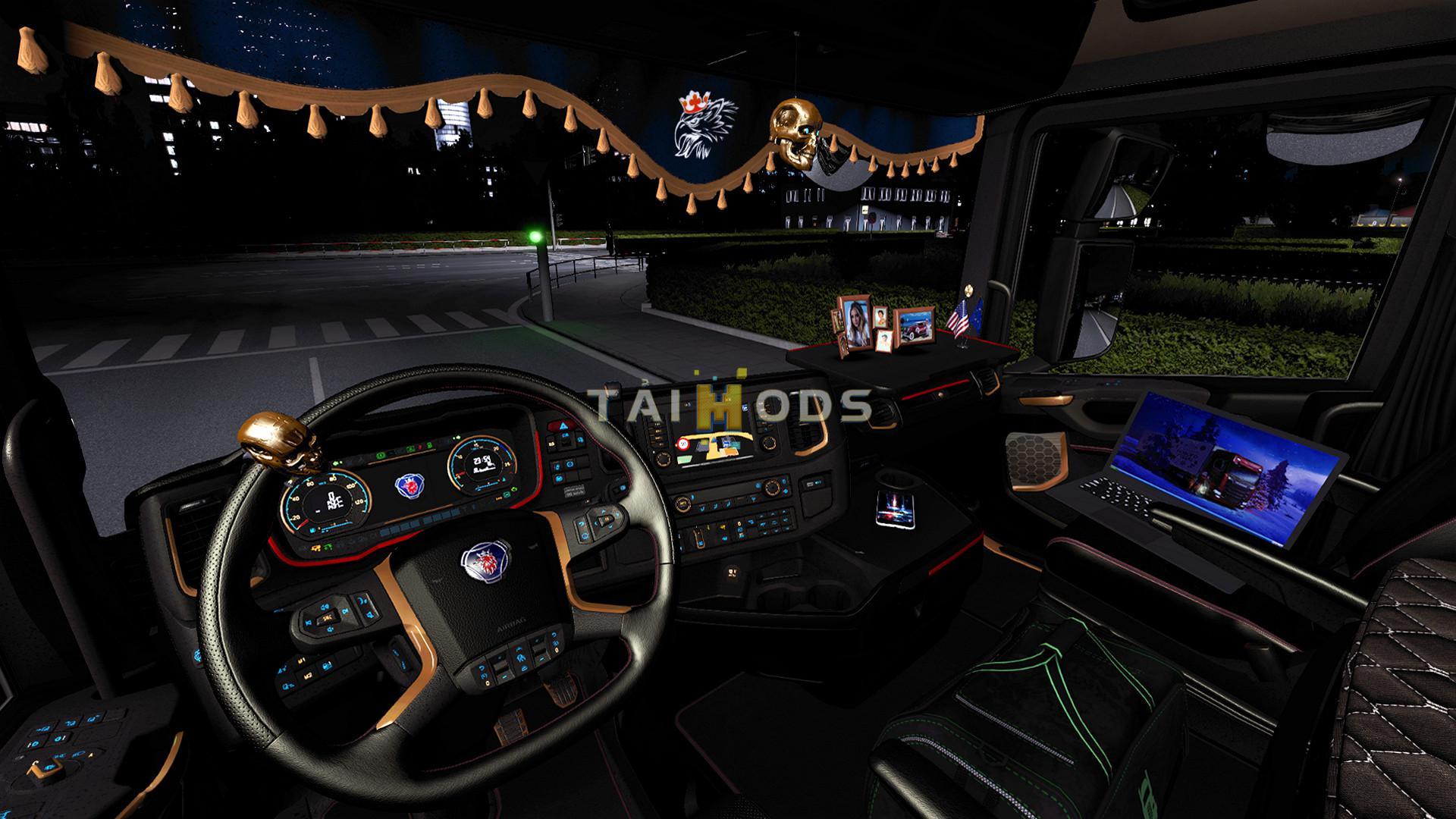 ETS2 - Scania S/R 2016 Dark Interior Pack V1.0 (1.39.x) (1.39.x) ETS2 - Scania S/R 2016 Dark Interior Pack V1.0 (1.39.x) (1.39.x)