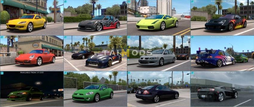 ETS2 - Need For Speed Traffic Pack V1.57 (1.57.x) ETS2 - Need For Speed Traffic Pack V1.57 (1.57.x)