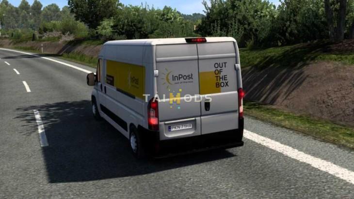 ETS2 - InPost AI Traffic VAN V1.3 (1.56.x) ETS2 - InPost AI Traffic VAN V1.3 (1.56.x)