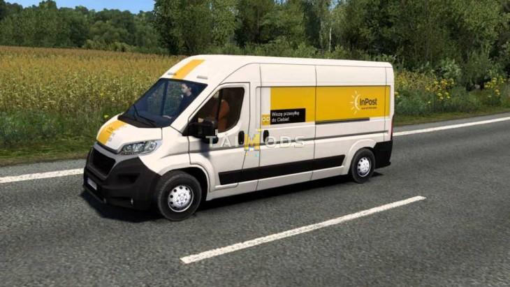 ETS2 - InPost AI Traffic VAN V1.3 (1.56.x) ETS2 - InPost AI Traffic VAN V1.3 (1.56.x)
