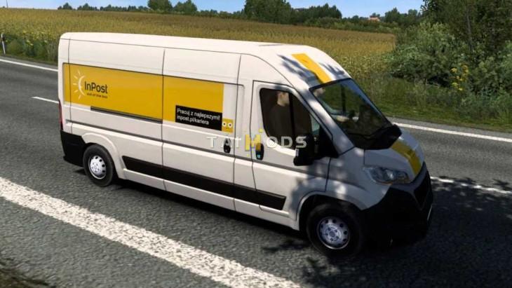 ETS2 - InPost AI Traffic VAN V1.3 (1.56.x) ETS2 - InPost AI Traffic VAN V1.3 (1.56.x)