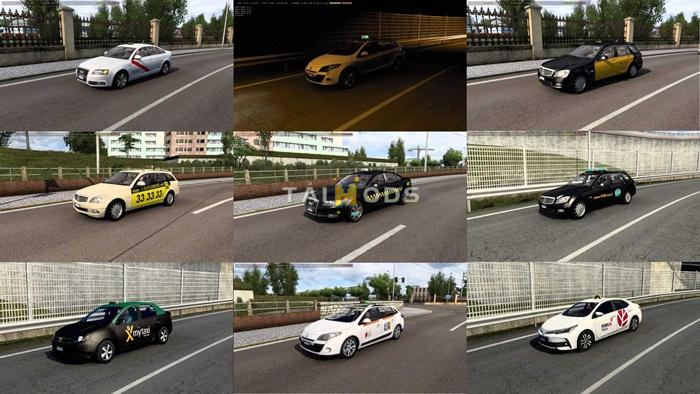 ETS2 - Taxi Traffic Pack V3.5.9 (1.56.x) ETS2 - Taxi Traffic Pack V3.5.9 (1.56.x)