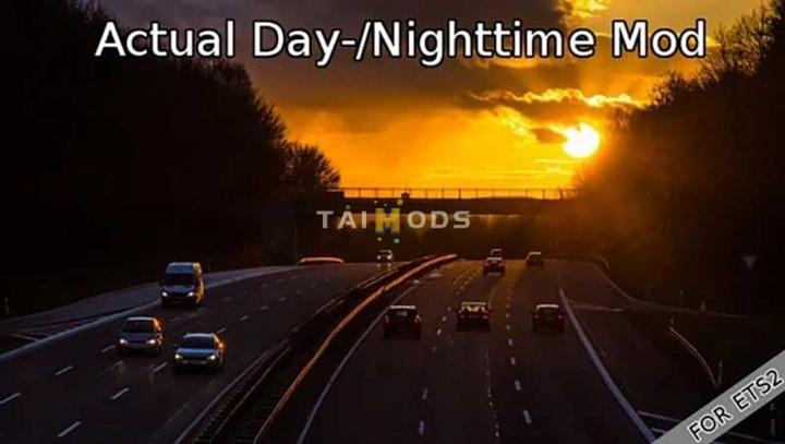 ETS2 - Actual Day V17.08.2025 (1.55.x) ETS2 - Actual Day V17.08.2025 (1.55.x)