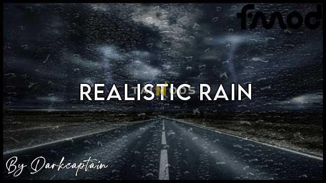 ETS2 - Realistic Rain V5.0.2 (1.55.x) ETS2 - Realistic Rain V5.0.2 (1.55.x)