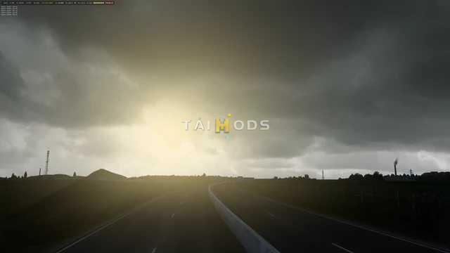 ETS2 - Weather V3.3 (1.55.x) ETS2 - Weather V3.3 (1.55.x)
