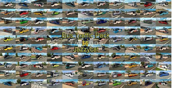ETS2 - Bus Traffic Pack V18.1.7 (1.55.x) ETS2 - Bus Traffic Pack V18.1.7 (1.55.x)