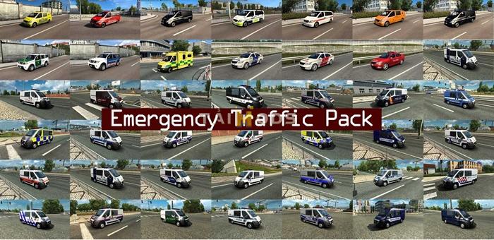 ETS2 - Emergency Traffic Pack V1.2.13 (1.55.x) ETS2 - Emergency Traffic Pack V1.2.13 (1.55.x)