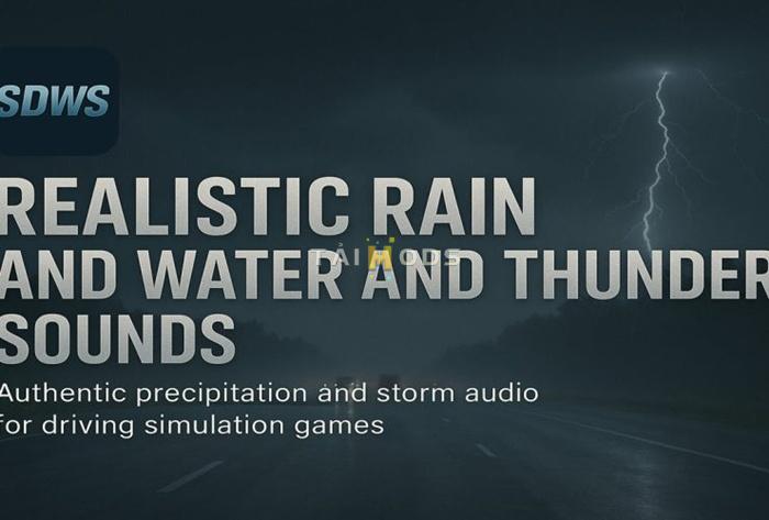 ETS2 - Realistic Rain & Water & Thunder Sounds V8.3 (1.54.x) ETS2 - Realistic Rain & Water & Thunder Sounds V8.3 (1.54.x)